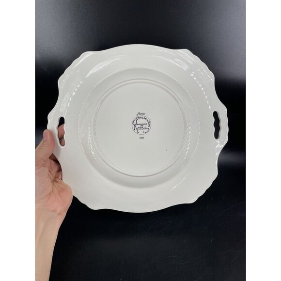 Royal Winton Marion Floral Chintz Square Serving Dish Plate Platter Handles - Picture 2 of 6